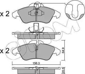 Sangsin Brake SP1273 - Komplet Pločica, disk-kočnica www.molydon.hr