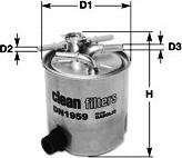 Clean Filters DN1985 - Filter za gorivo www.molydon.hr