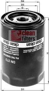 Clean Filters DN 273 - Filter za gorivo www.molydon.hr