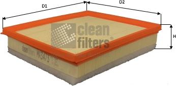 Clean Filters MA3473 - Filter za zrak www.molydon.hr