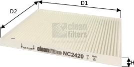 Clean Filters NC2420 - Filter kabine www.molydon.hr