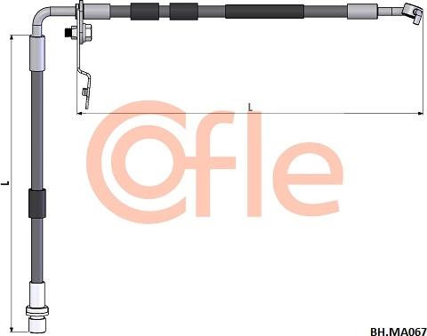 Cofle 92.BH.MA067 - Kočiono crijevo, lajtung www.molydon.hr