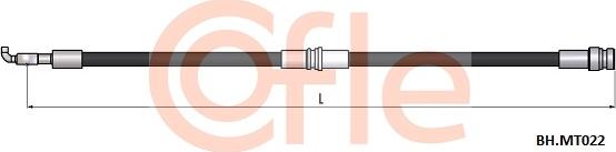 Cofle 92.BH.MT022 - Kočiono crijevo, lajtung www.molydon.hr