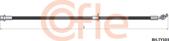 Cofle 92.BH.TY103 - Kočiono crijevo, lajtung www.molydon.hr