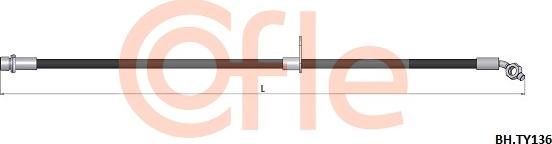Cofle 92.BH.TY136 - Kočiono crijevo, lajtung www.molydon.hr