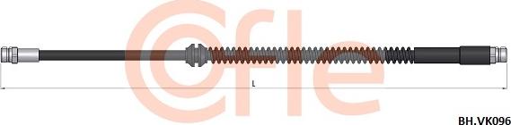 Cofle 92.BH.VK096 - Kočiono crijevo, lajtung www.molydon.hr