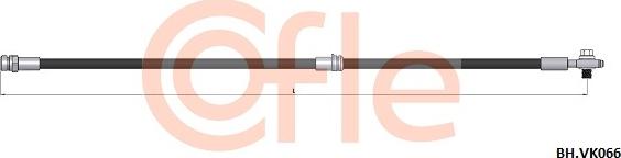 Cofle 92.BH.VK066 - Kočiono crijevo, lajtung www.molydon.hr