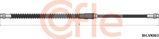 Cofle 92.BH.VK063 - Kočiono crijevo, lajtung www.molydon.hr