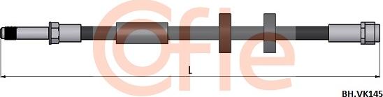 Cofle 92.BH.VK145 - Kočiono crijevo, lajtung www.molydon.hr