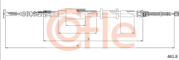 Cofle 461.8 - Sajla ručne kočnice www.molydon.hr