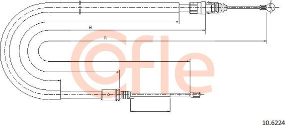 Cofle 10.6224 - Sajla ručne kočnice www.molydon.hr