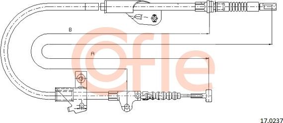 Cofle 17.0237 - Sajla ručne kočnice www.molydon.hr