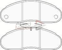 Comline ADB0991 - Komplet Pločica, disk-kočnica www.molydon.hr