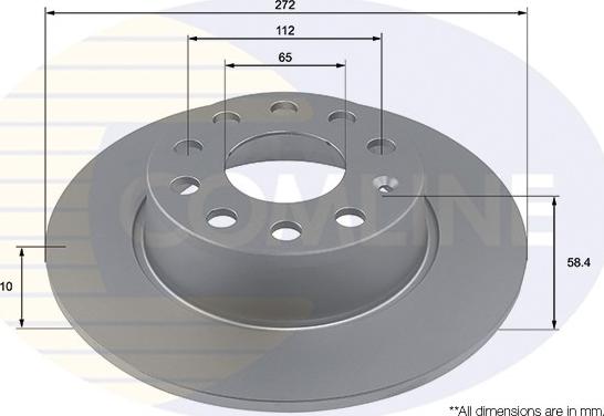 Comline ADC4009 - Kočioni disk www.molydon.hr