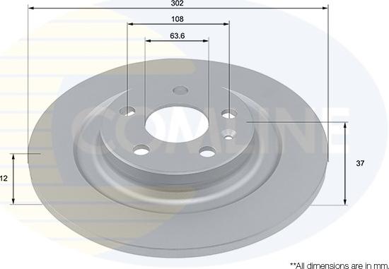 Comline ADC4001 - Kočioni disk www.molydon.hr