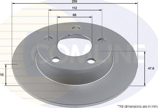 Comline ADC4017 - Kočioni disk www.molydon.hr