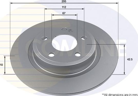 Comline ADC4036 - Kočioni disk www.molydon.hr