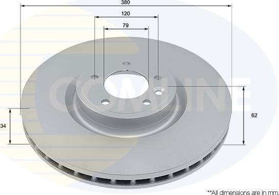 Comline ADC5048V - Kočioni disk www.molydon.hr