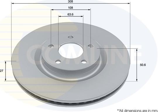 Comline ADC5042V - Kočioni disk www.molydon.hr