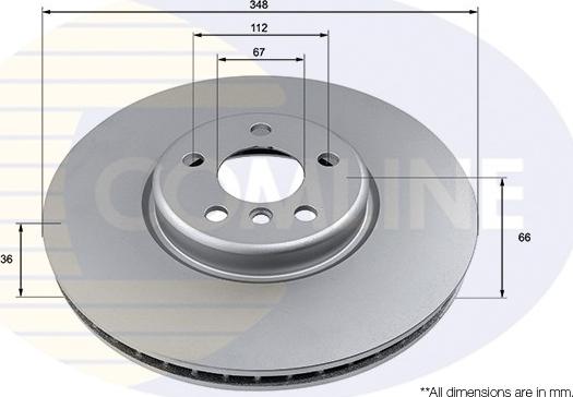 Comline ADC5029VL - Kočioni disk www.molydon.hr