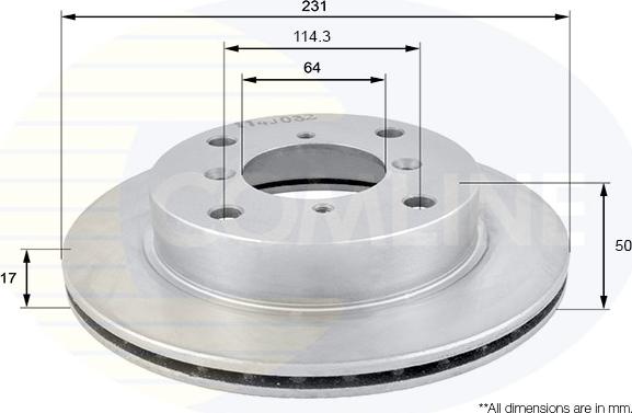 Comline ADC0906V - Kočioni disk www.molydon.hr