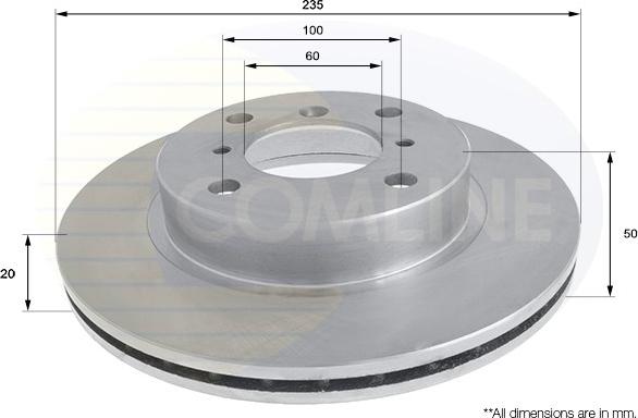 Comline ADC0908V - Kočioni disk www.molydon.hr