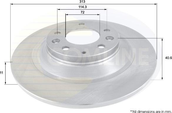 Comline ADC0467 - Kočioni disk www.molydon.hr