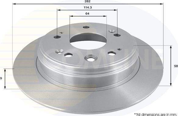 Comline ADC0562 - Kočioni disk www.molydon.hr