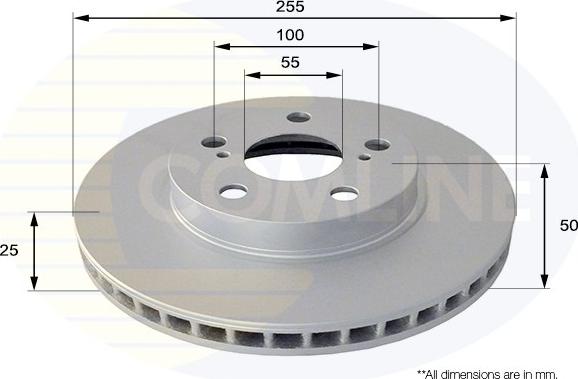 Comline ADC0101V - Kočioni disk www.molydon.hr