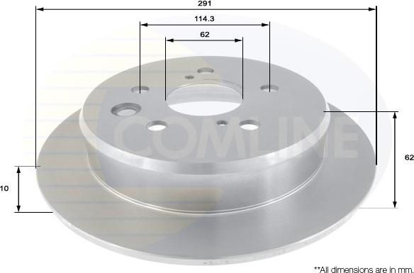 Comline ADC01157 - Kočioni disk www.molydon.hr