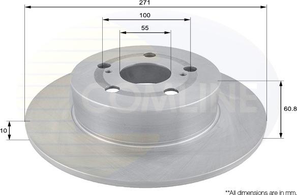 Comline ADC01108 - Kočioni disk www.molydon.hr