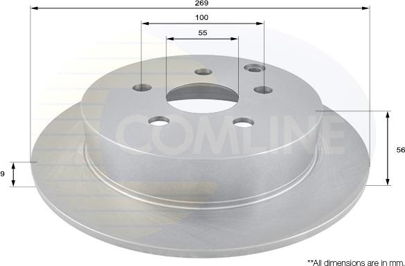 Comline ADC01103 - Kočioni disk www.molydon.hr