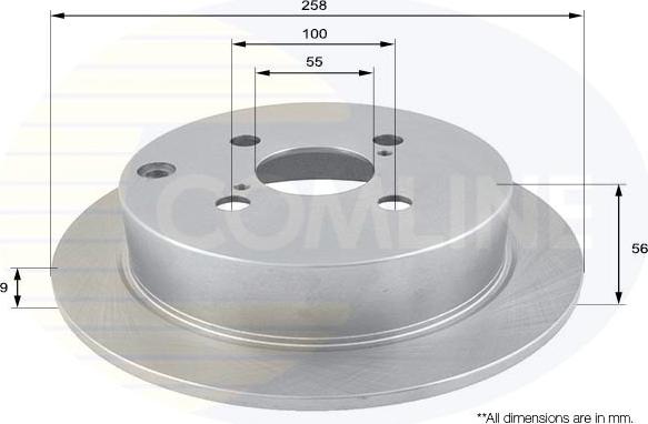 Comline ADC01115 - Kočioni disk www.molydon.hr