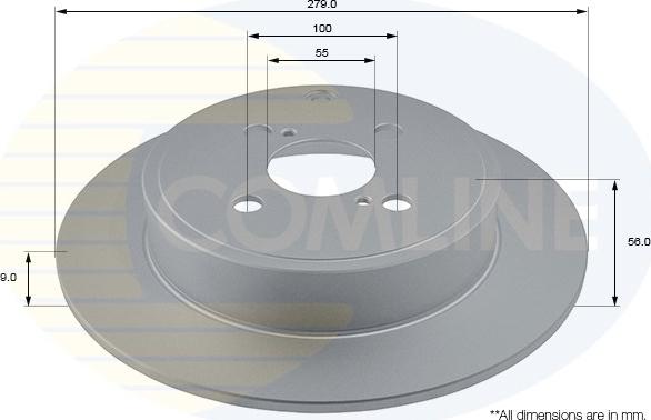 Comline ADC01116 - Kočioni disk www.molydon.hr