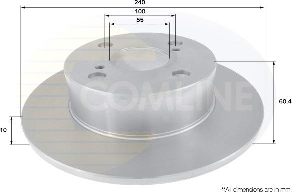 Comline ADC01131 - Kočioni disk www.molydon.hr