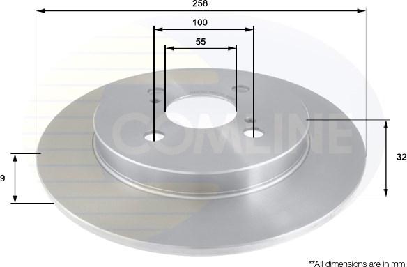 Comline ADC01127 - Kočioni disk www.molydon.hr