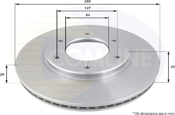 Comline ADC0176V - Kočioni disk www.molydon.hr