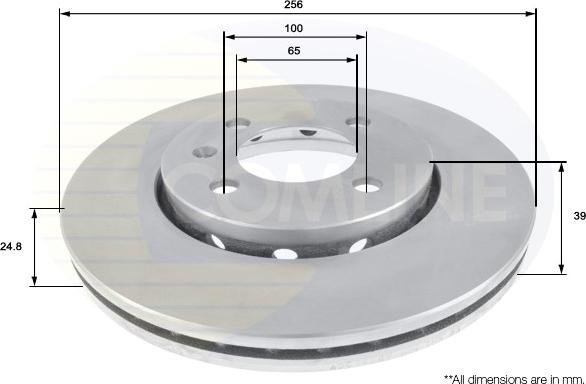 Comline ADC1496V - Kočioni disk www.molydon.hr