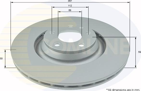 Comline ADC1490V - Kočioni disk www.molydon.hr