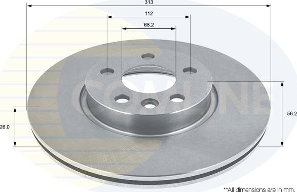 Comline ADC1441V - Kočioni disk www.molydon.hr