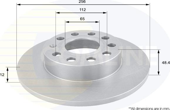 Comline ADC1448 - Kočioni disk www.molydon.hr