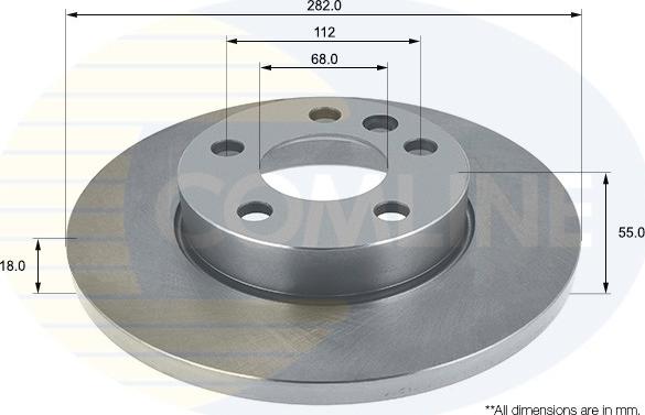 Comline ADC1464 - Kočioni disk www.molydon.hr