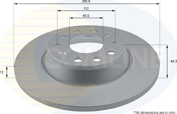 Comline ADC1467 - Kočioni disk www.molydon.hr