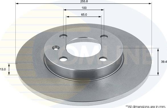 Comline ADC1403 - Kočioni disk www.molydon.hr