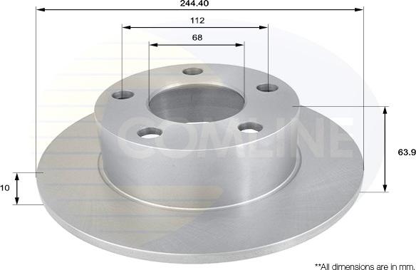 Comline ADC1427 - Kočioni disk www.molydon.hr