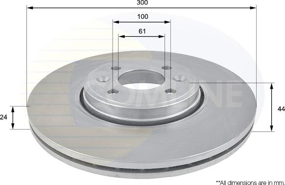 Comline ADC1556V - Kočioni disk www.molydon.hr