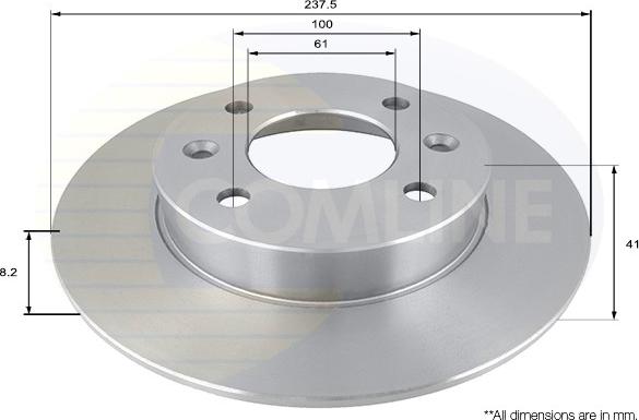 Comline ADC1515 - Kočioni disk www.molydon.hr