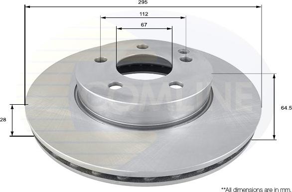 Comline ADC1662V - Kočioni disk www.molydon.hr