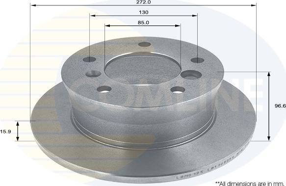 Comline ADC1609 - Kočioni disk www.molydon.hr