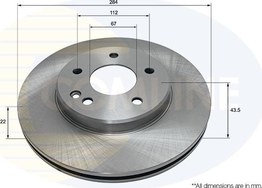 Comline ADC1602V - Kočioni disk www.molydon.hr